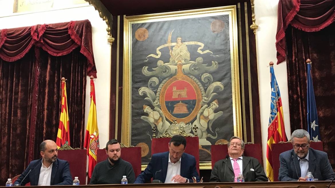 Presentació del llibre “Riegos de Levante” en el Saló de Plens