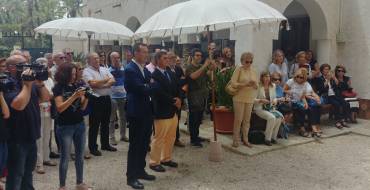 Inauguración de un busto en honor al párroco José Castaño Sánchez