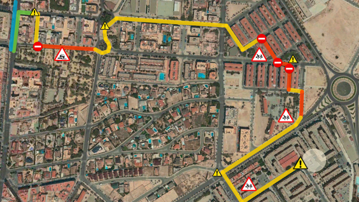 Detenido tras huir conduciendo temerariamente y simular tener un arma de fuego