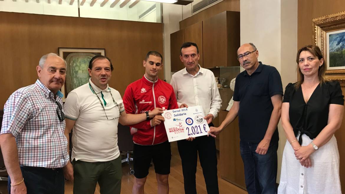 Lliurament  xec mitja marató
