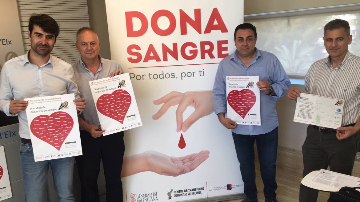 El Centro de Congresos acoge el próximo lunes una maratón de sangre