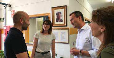 El alcalde asiste a la clausura de curso del aula de autismo del CEIP Jorge Guillén