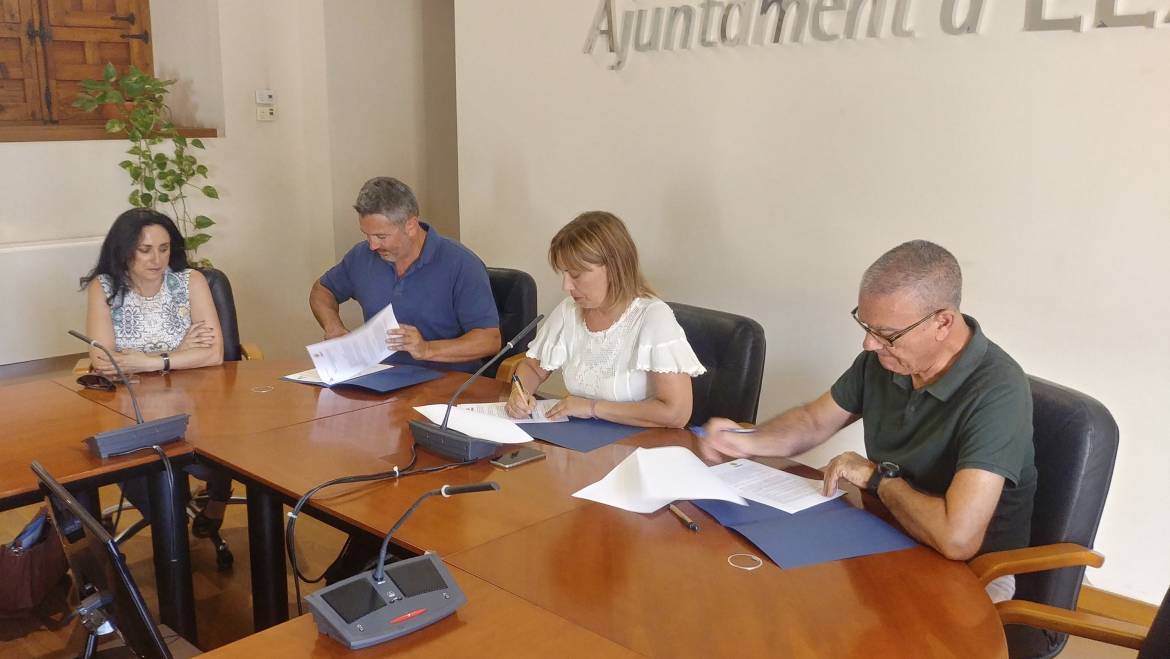 Signatura del conveni de col·laboració amb Aspanias