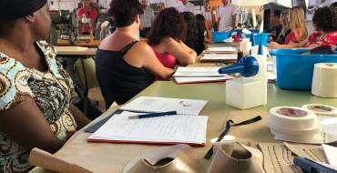 Visita al taller de formació d’enfranquiment