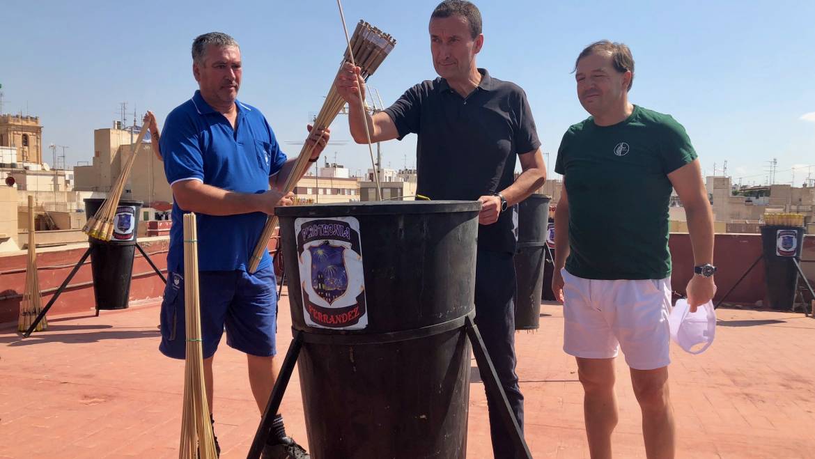 Todo listo para la Nit de l’Albà