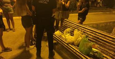 Vigilancia nocturna del día 9 por fiestas patronales