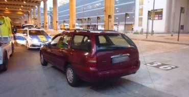 Movilidad Urbana recupera un vehículo con matrícula falsa y su conductor es detenido