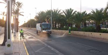 Los servicios de limpieza recogen cerca de 600 toneladas de basura durante las Fiestas