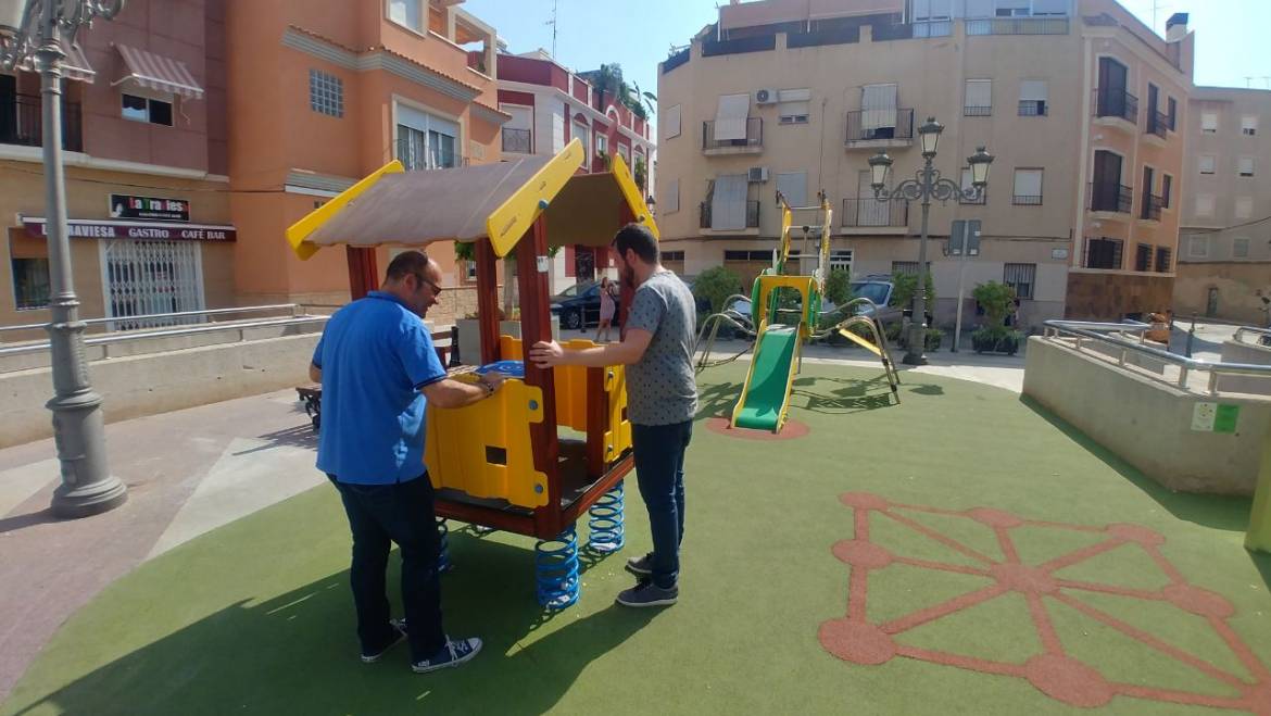 Jocs infantils inclusius i revitalització de places públiques, gràcies als Pressupostos Participatius