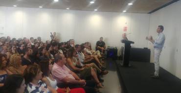 La conferencia de Nacho Somalo “Comercio Electrónico para Pyme: Factores y Claves de éxito” llena la sala del Centro de Congresos