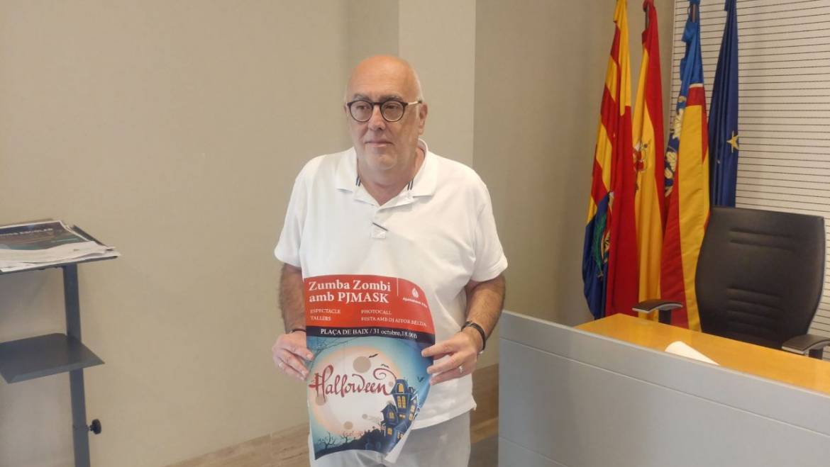 La Plaça de Baix acoge la fiesta de Halloween con música, talleres y un ‘photocall’