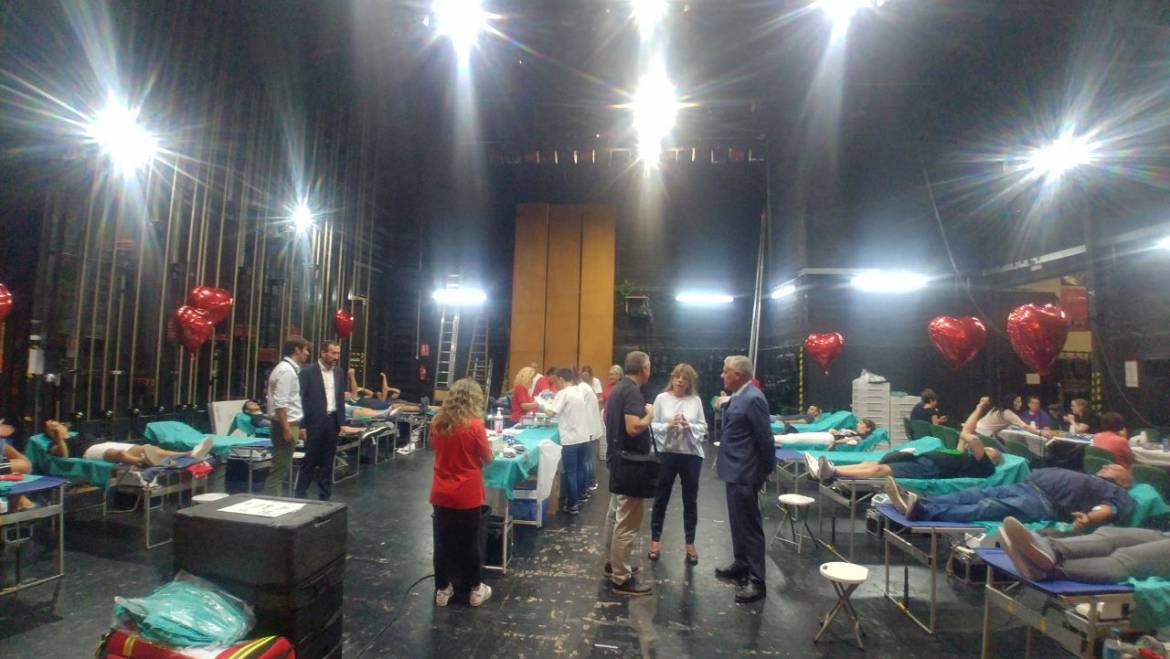 El Gran Teatre acull per primera vegada una macrodonació de sang i de medul·la