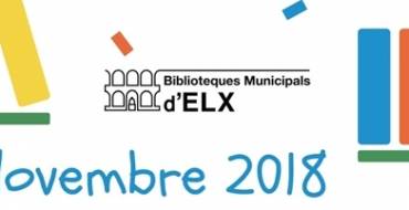 Actividades del mes de noviembre en las Bibliotecas Municipales