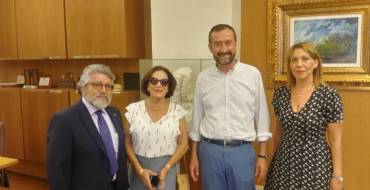 Recepción al cónsul de Ecuador en Alicante