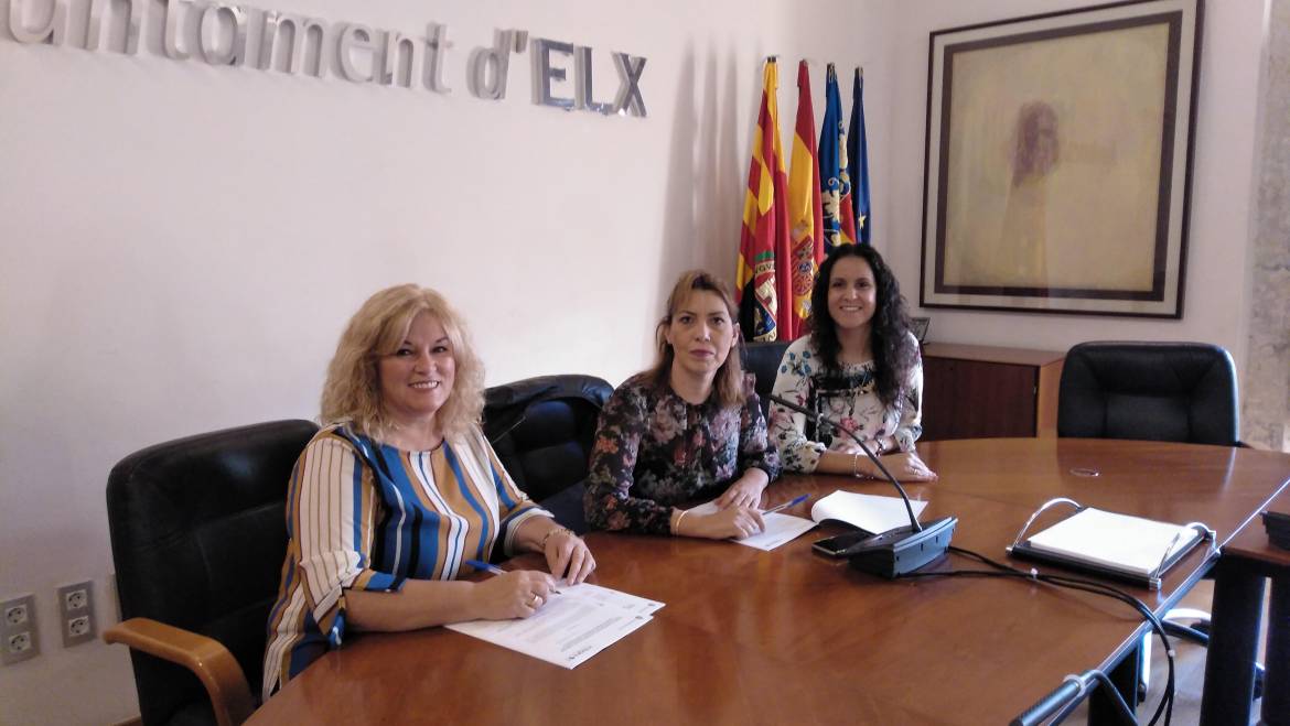 El Ayuntamiento de Elche firma un convenio de colaboración con la Asociación INTEGRA-T