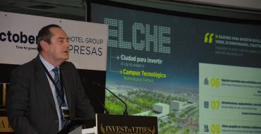 El Ayuntamiento de Elche presenta su proyecto “Elche ciudad para invertir” y Elche Campus Tecnológico” en una cumbre de inversión celebrada en Madrid