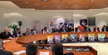 El alcalde de Elche participa con los rectores de las siete universidades de la Comunidad en la firma de un convenio de promoción del deporte universitario