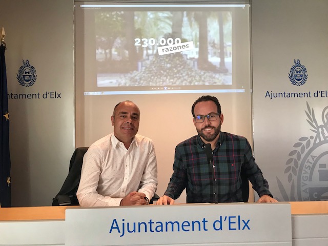 L’Ajuntament llança una campanya amb “230.000 raons” per a mantindre Elx neta