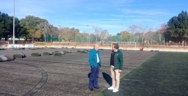Comencen les obres de remodelació del camp 1 de la Ciutat Esportiva
