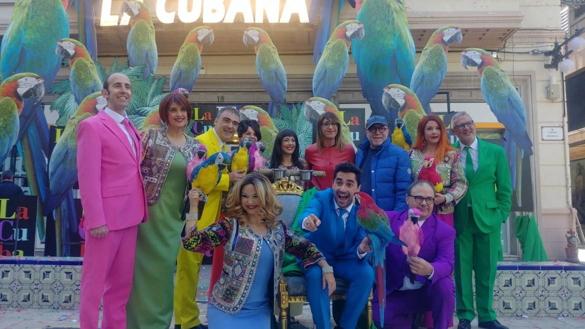 Actuació de la companyia teatral La Cubana en el Gran Teatre