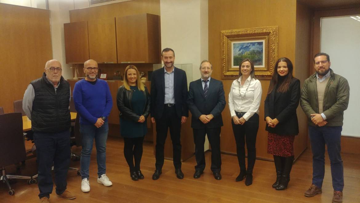 Recepción al nuevo presidente de la Asociación de Moros y Cristianos