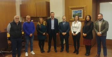 Recepción al nuevo presidente de la Asociación de Moros y Cristianos