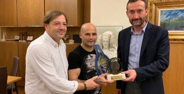 Recepción al boxeador Kiko Martínez «La Sensación»