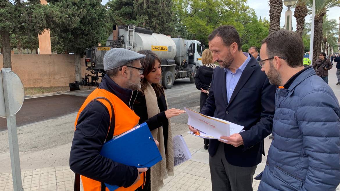 El dilluns 13 de gener arranquen les obres de fresat i asfaltat de la calçada nord de l’avinguda de la Llibertat