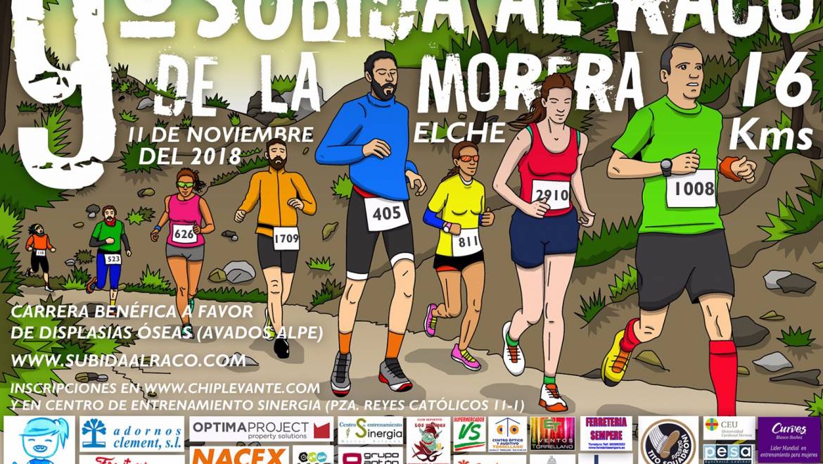 Prop d’un miler de persones participaran en l’edició VII de la pujada al Racó de la Morera