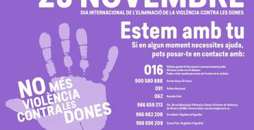 Presentación de la campaña “Salvamanteles” con motivo del Día Internacional para la Eliminación de la Violencia contra las Mujeres