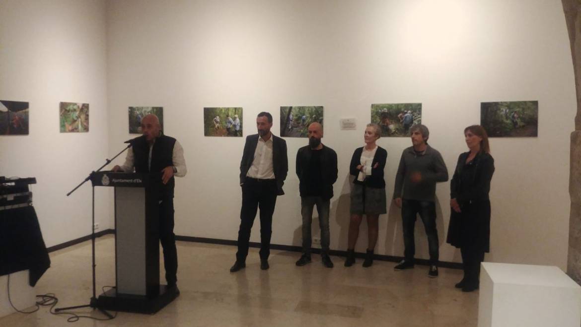 Inauguració de l’exposició Oxizonia a la Llotja Medieval