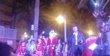 L’alcalde i el regidor de Festes van inaugurar la fira de Nadal