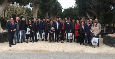 Compradores internacionales visitan veinte viveros de la zona en el marco de la feria Viveralia