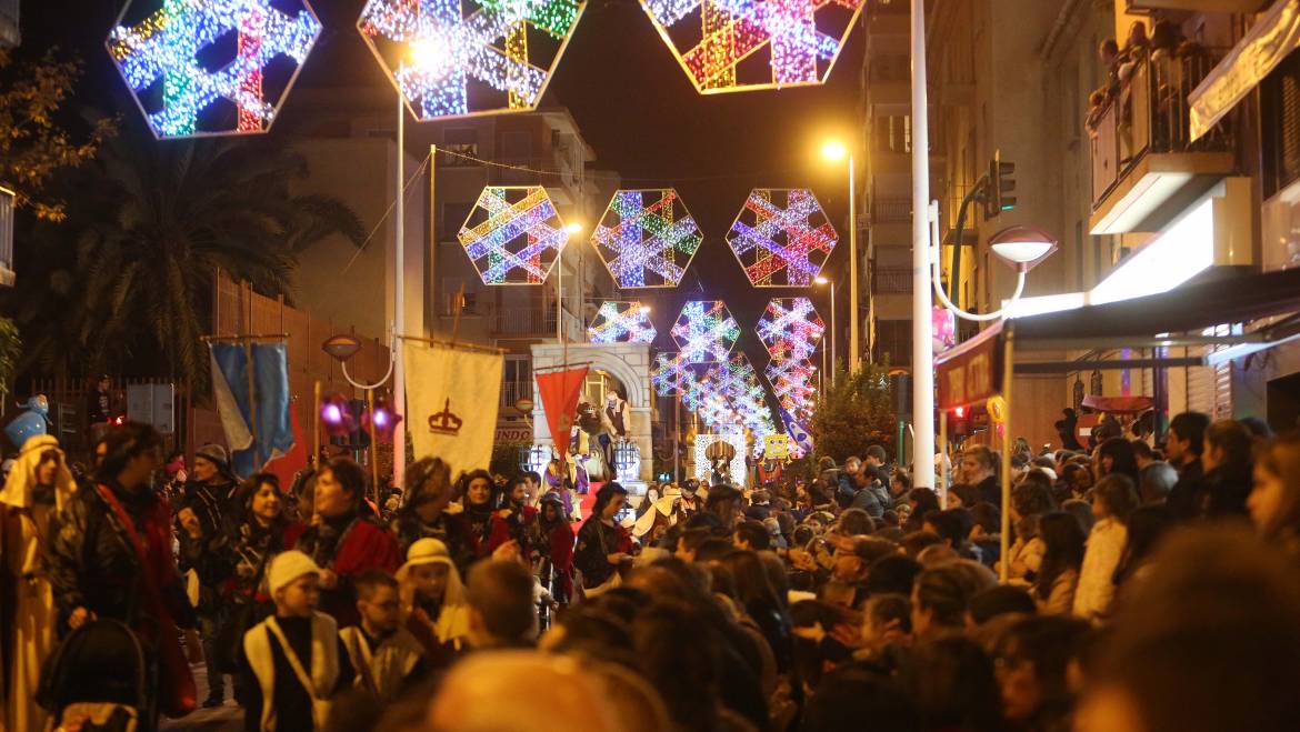 Agotadas las sillas para la cabalgata de Reyes