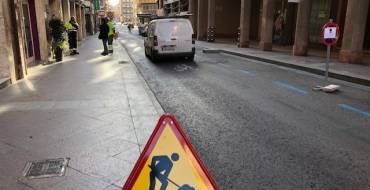 Arrancan las obras de Alfonso XII para permitir el paso del bus urbano