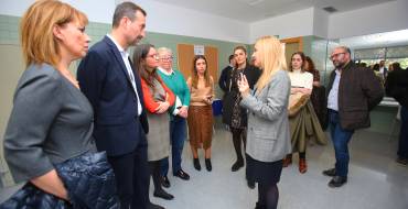 La vicepresidenta del Consell i l’alcalde d’Elx posen el centre d’Asfeme com a model d’inclusió social a la Comunitat Valenciana