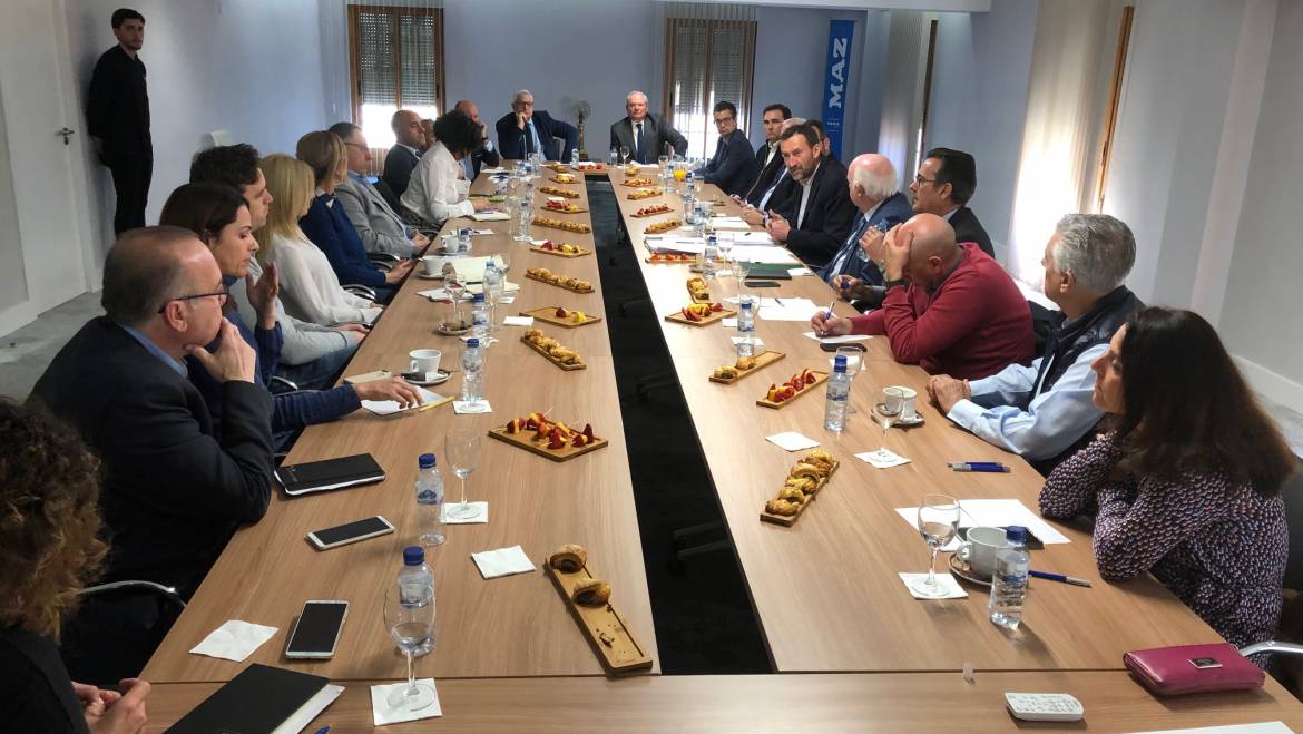 El alcalde anuncia ante los miembros de Cedelco una segunda ampliación del Parque Empresarial en 300.000 metros cuadrados