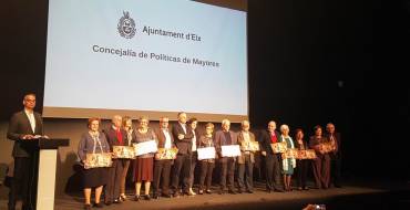 La Gala del Mayor congrega a más de dos centenares de personas en el Centro de Congresos