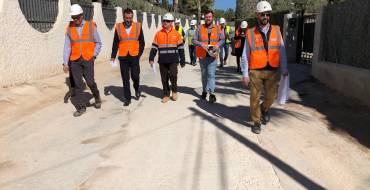 Les obres de la quarta fase del clavegueram de la Penya de les Àguiles entren en la seua recta final