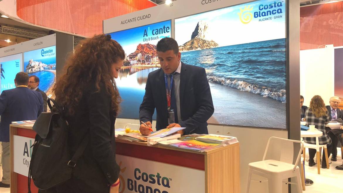 Elche se promociona en el mercado alemán en la ITB de Berlín, el evento turístico más importante de Europa