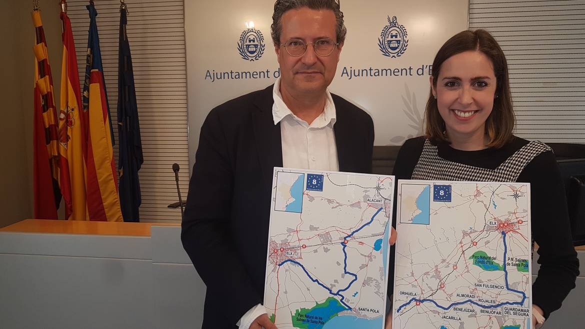 Elx contará con dos etapas de EuroVelo, la red ciclista europea