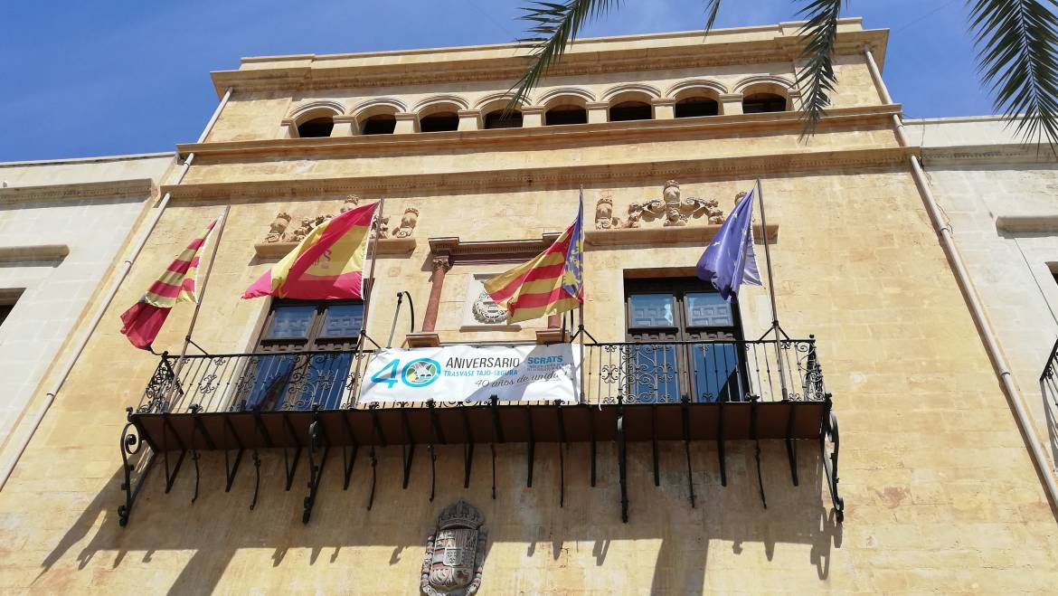 Elche acoge una fiesta solidaria para celebrar los 40 años del trasvase Tajo-Segura