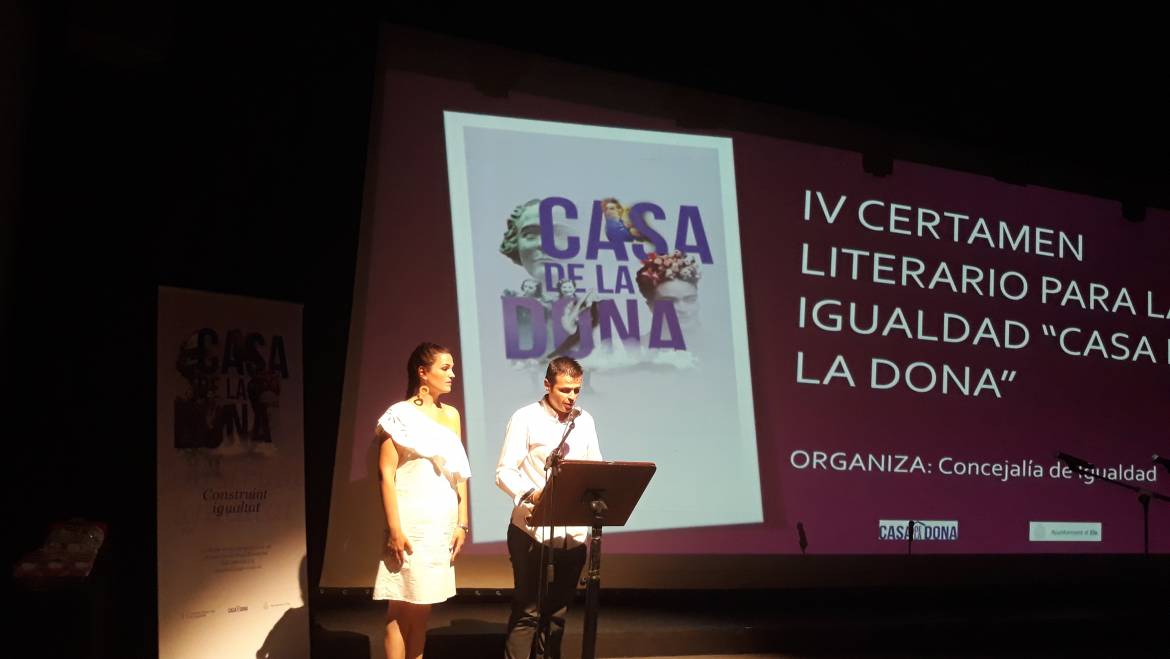 Entrega de premios del IV Certamen literario para la igualdad «Casa de la Dona»
