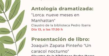 Agenda de actividades del mes de junio