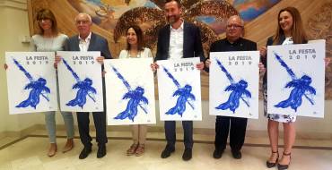 El ángel de la Mangrana protagoniza el cartel de las representaciones del Misteri d’Elx 2019