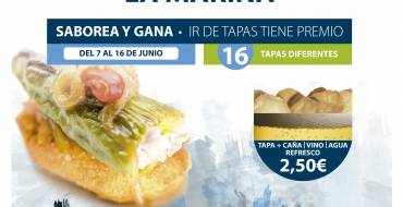 Este viernes comienza la 6ª Ruta de la Tapa de La Marina