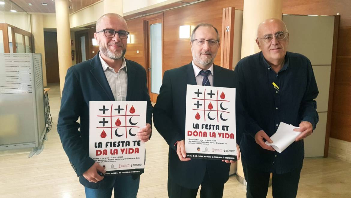 Los Moros y Cristianos de Elche emprenden una campaña de donación de sangre