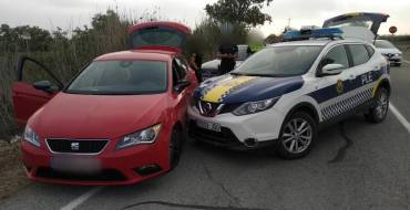 Detenido conductor infractor tras una conducción temeraria