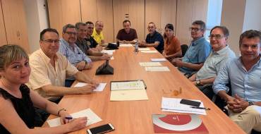 Reunión para coordinar el dispositivo de la Nit de l’Albà
