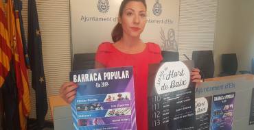 La variedad musical caracteriza la programación de la Barraca Municipal y Les Nits de l’Hort de Baix